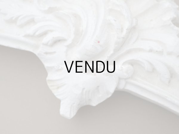 画像4: 1900年頃 アンティーク 大きな石膏のオーナメント　ロカイユ装飾 (4)