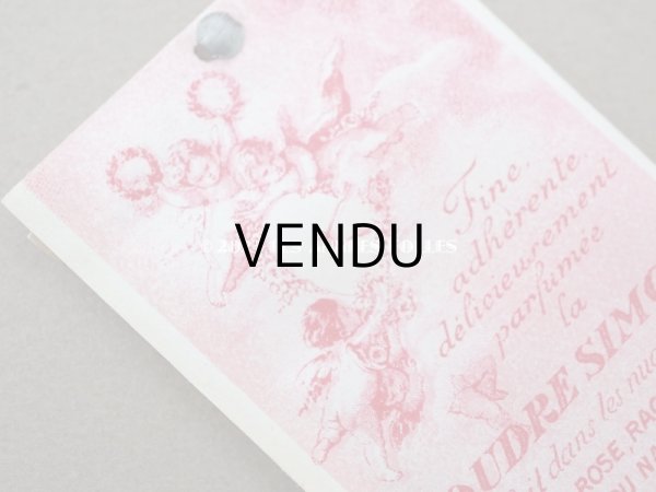画像3: アンティーク 天使のパウダーサシェ -　POUDRE SIMON PARIS　- (3)