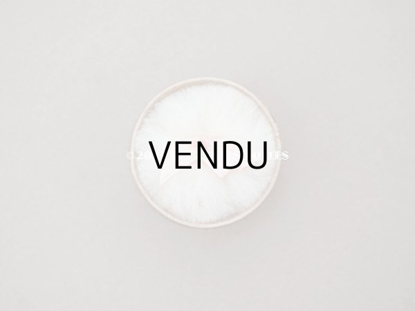 画像6: アンティーク 携帯用 パウダーボックス パフ付 LA DORINE DE POCHE POUDRE DE RIZ COMPACTE - DORIN PARIS - (6)