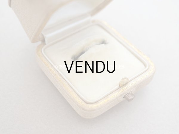 画像6: アンティーク イニシャル入り ジュエリーボックス ベージュ リングボックス (6)