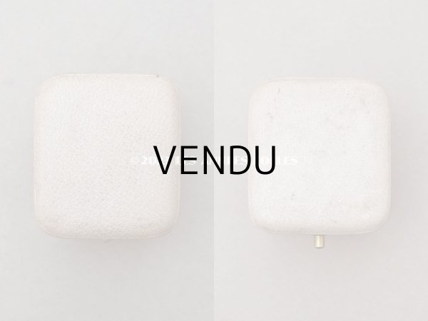 画像6: アンティーク ジュエリーボックス ベージュ リングボックス (6)