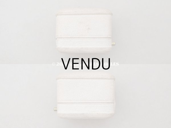 画像8: アンティーク ジュエリーボックス ベージュ リングボックス (8)