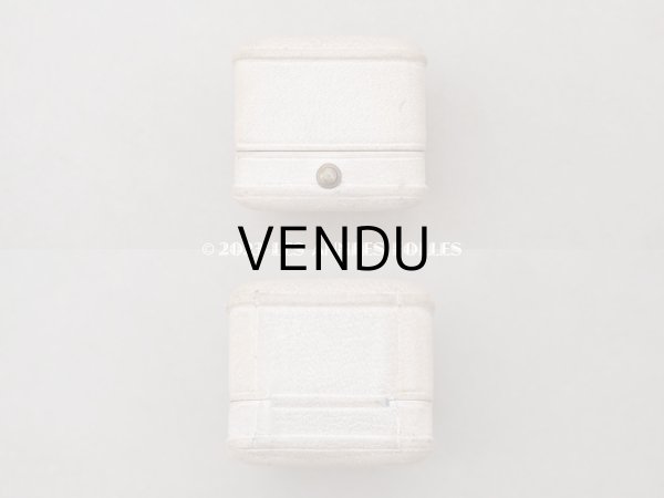 画像7: アンティーク ジュエリーボックス ベージュ リングボックス (7)