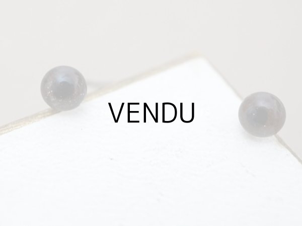 画像3: アンティーク テディベアのグラスアイ 5mm 黒×ダークブラウン (3)