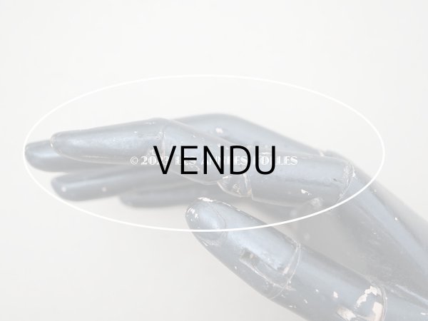 画像12: アンティーク 木製 ジュエリースタンド ハンドモチーフ リングスタンド (12)