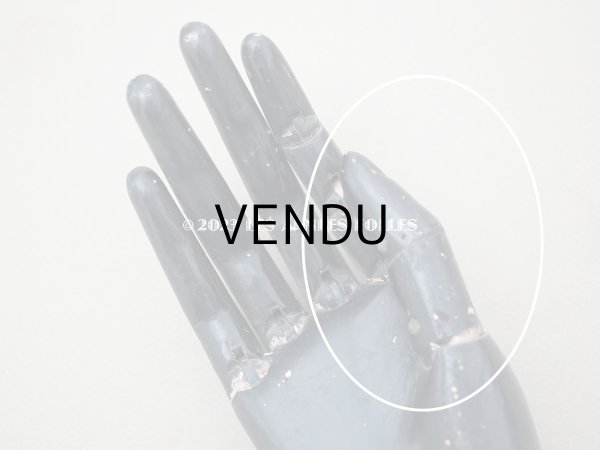 画像8: アンティーク 木製 ジュエリースタンド ハンドモチーフ リングスタンド (8)