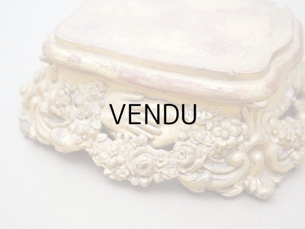 画像6: 19世紀末 アンティーク マリアージュの台座 ハンドモチーフ 結婚式 (6)