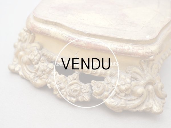 画像9: 19世紀末 アンティーク マリアージュの台座 ハンドモチーフ 結婚式 (9)