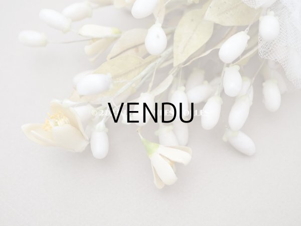 画像3: 1900年代 アンティーク ワックスフラワーのブーケ　ウェディングブーケ 　結婚式  (3)