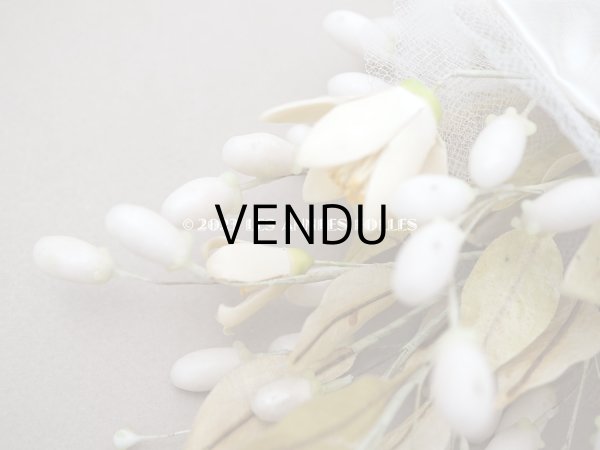 画像4: 1900年代 アンティーク ワックスフラワーのブーケ　ウェディングブーケ 　結婚式  (4)