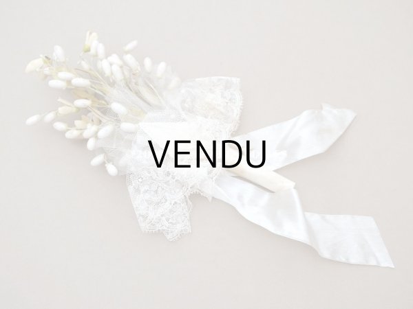 画像5: 1900年代 アンティーク ワックスフラワーのブーケ　ウェディングブーケ 　結婚式  (5)