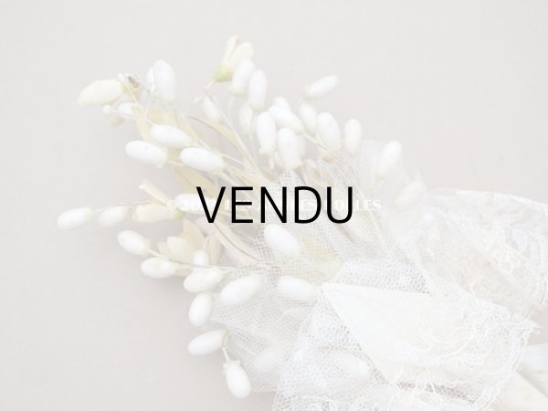 画像6: 1900年代 アンティーク ワックスフラワーのブーケ　ウェディングブーケ 　結婚式  (6)