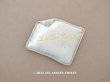 画像1: 19世紀末 アンティーク  シルク製 サシェ 香り袋　小さなクッション パウダーブルー　- A LA COUR BATAVE - (1)