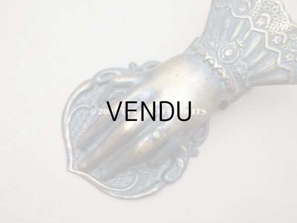 画像5: アンティーク ハンドモチーフのクリップ  (5)