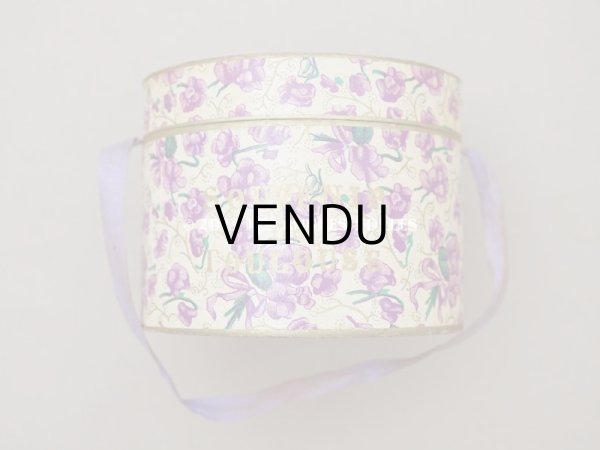 画像4: アンティーク 菫の砂糖菓子の紙箱 SOUVENIR DE TOULOUSE (4)