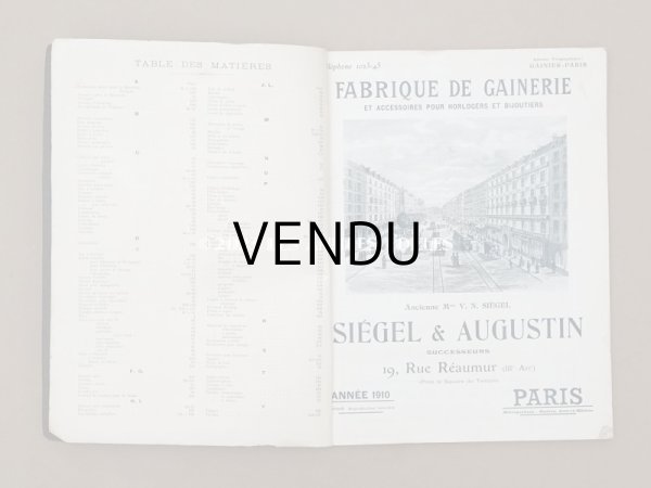 画像3: 1910年 アンティーク ジュエラー用 什器のカタログ - SIEGEL & AUGUSTIN - (3)