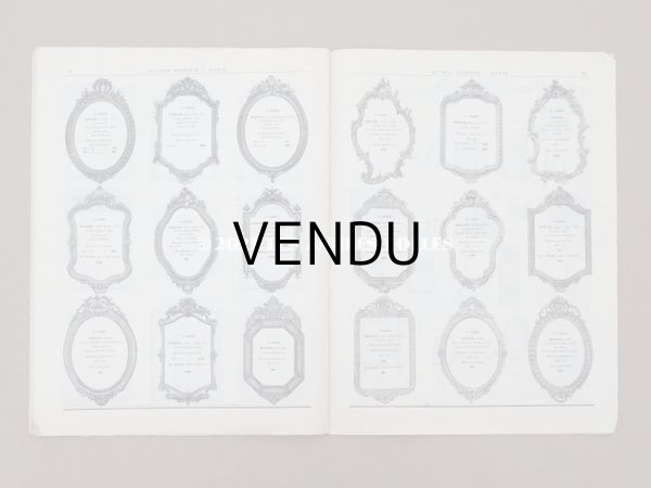 画像12: 1905年 アンティーク ボンマルシェのカタログ　椅子＆高級家具　SIEGES ARTISTIQUES EBENISTERIE - AU BON MARCHE - (12)