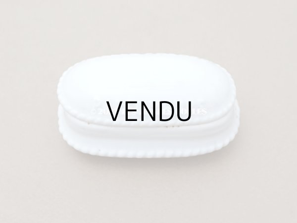 画像3:  アンティーク GELLE FRERES 歯磨き粉ケース パールリム　セラミック製 - GELLE FRERES PARIS - (3)