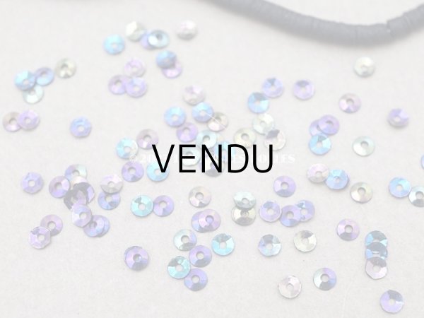 画像2: アンティーク スパンコール マルチカラー　3mm 約720ピースのセット (2)