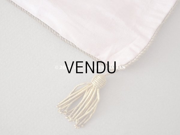 画像5: アンティーク ショコラティエ BOISSIERのお菓子袋  シルク製 オモニエール　ピンク- BOISSIER PARIS - (5)