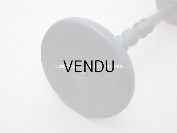 画像6: 19世紀 アンティーク ハットスタンド 黒 (6)