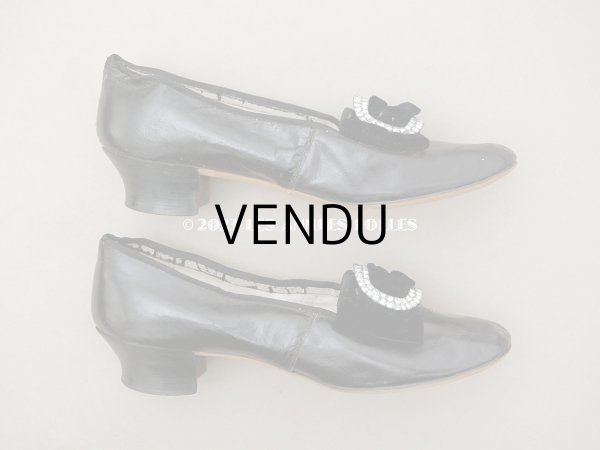 画像12: 1855~1865年 アンティーク シューズ　ヴィクトリア女王御用達 - MEIER - (12)