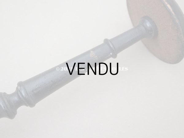 画像9: 19世紀 アンティーク ハットスタンド 黒 (9)