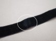 画像3: 19世紀末 アンティーク シルク製 ベルベットリボン 黒＆グレイッシュブラウン 3.1m 15mm幅 (3)