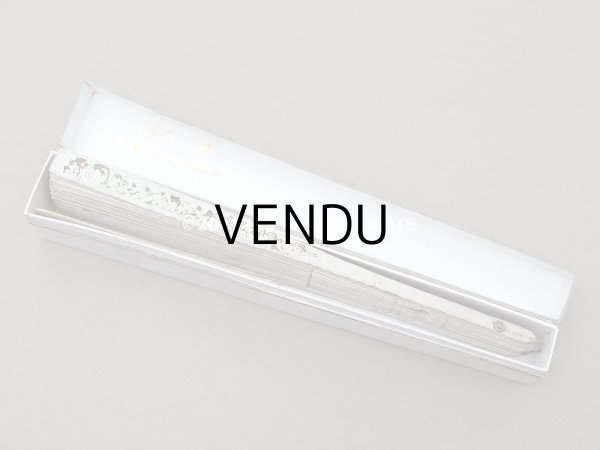 画像18: アンティーク 箱入り『マルキーズ・ ドゥ・セヴィニエ』のファン - MARQUISE DE SEVIGNE PARIS - (18)