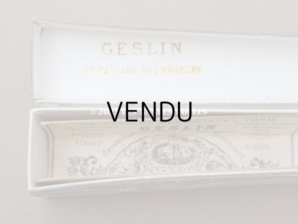 画像14: アンティーク 箱入り『マルキーズ・ ドゥ・セヴィニエ』のファン - MARQUISE DE SEVIGNE PARIS - (14)