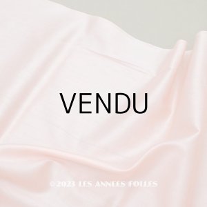 画像: アンティーク ピンクのコットンファブリック 68×197cm