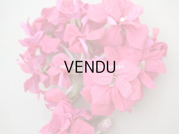 画像6: アンティーク ゼラニウムの布花  ピンク (6)