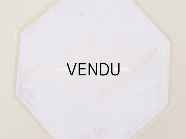 画像13: アンティーク オリジナルボックス入り　菫の布花 パルマスミレ LES FLEURS DE PARIS - GRANDS MAGASINS DE LA SAMARITAINE - (13)