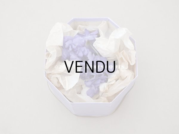 画像8: アンティーク オリジナルボックス入り　菫の布花 パルマスミレ LES FLEURS DE PARIS - GRANDS MAGASINS DE LA SAMARITAINE - (8)