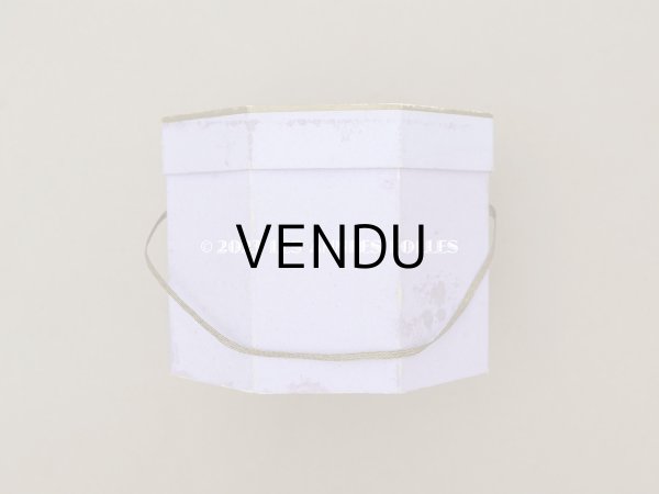 画像15: アンティーク オリジナルボックス入り　菫の布花 パルマスミレ LES FLEURS DE PARIS - GRANDS MAGASINS DE LA SAMARITAINE - (15)