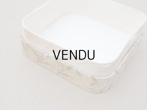 画像9: アンティーク 鈴蘭のパウダーボックス POUDRE DE RIZ EXTRA-FINE - MAISON PLASSCHAERT PARIS - (9)