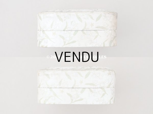 画像6: アンティーク 鈴蘭のパウダーボックス POUDRE DE RIZ EXTRA-FINE - MAISON PLASSCHAERT PARIS - (6)