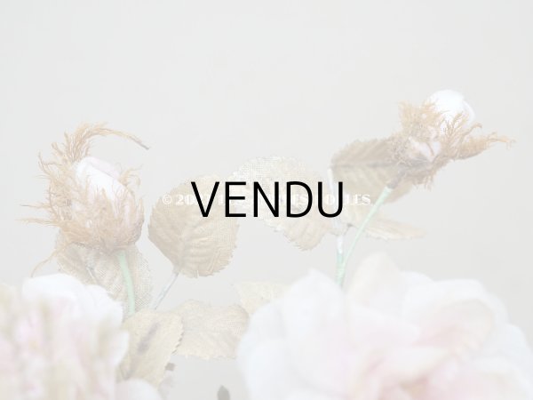 画像15: 19世紀 アンティーク グローブ・ド・マリエの大きなブーケ パウダーピンクの薔薇 (15)