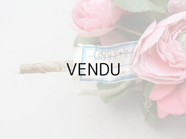 画像6: アンティーク  ラナンキュラスの布花  (6)