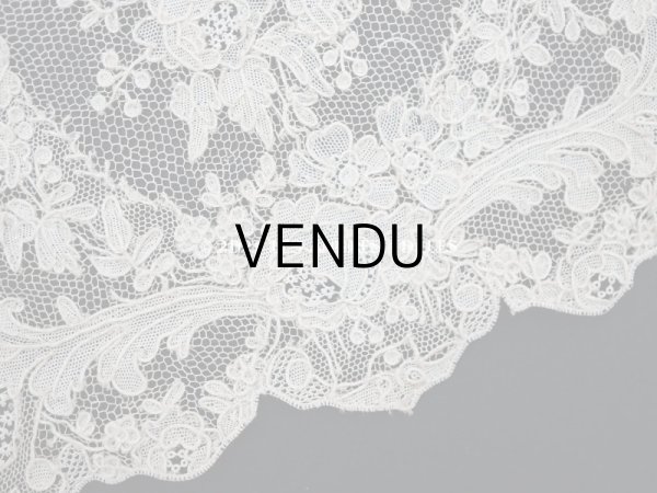 画像10: 19世紀 アンティーク  アランソンレース 幅広 1.3m　14cm幅　ミュージアムピース (10)