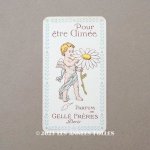 画像: アンティーク 天使のパフュームカード POUR ETRE AIMEE - GELLE FRERES PARIS -