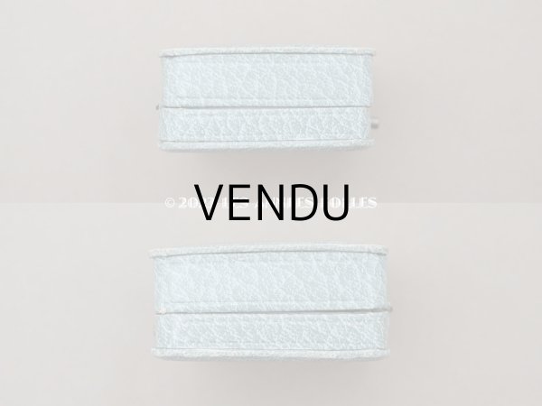 画像8: アンティーク ジュエリーボックス 金彩入り グレイッシュブルー (8)