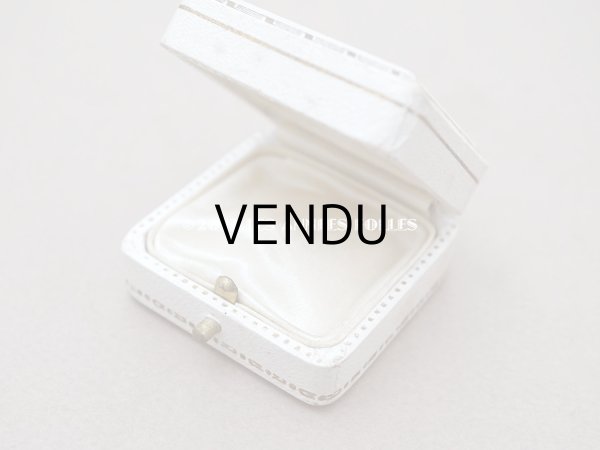 画像4: アンティーク ジュエリーボックス 金彩入り オフホワイト  (4)