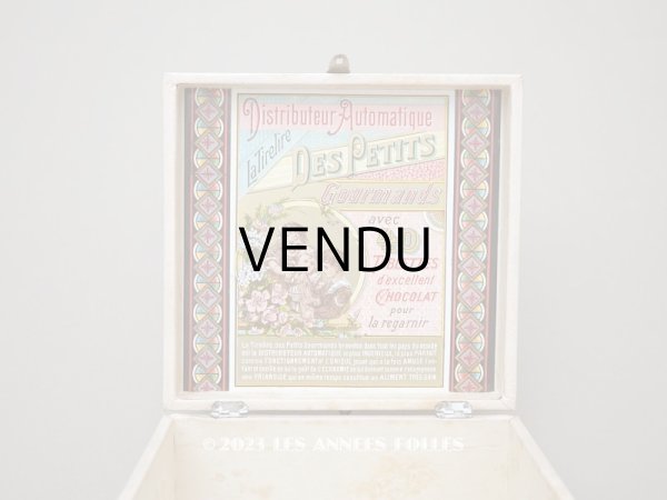 画像10: 1910年頃 アンティーク チョコレートベンダーのコフレ - TIRELIRE DES PETITS GOURMANDS - (10)