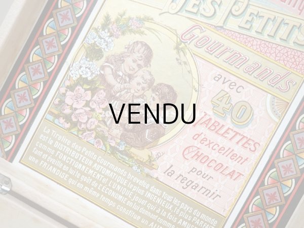 画像11: 1910年頃 アンティーク チョコレートベンダーのコフレ - TIRELIRE DES PETITS GOURMANDS - (11)