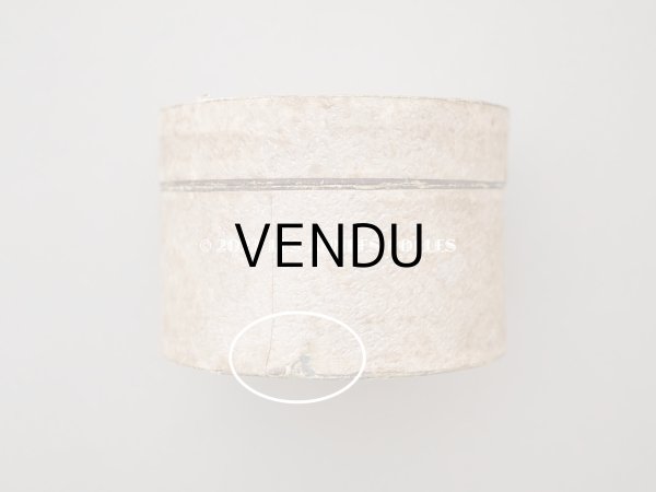 画像6: アンティーク ルーブル百貨店 硝子の蓋の糸箱 スレッドケース - GRANDS MAGASINS DU LOUVRE - (6)