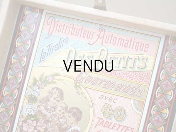 画像12: 1910年頃 アンティーク チョコレートベンダーのコフレ - TIRELIRE DES PETITS GOURMANDS - (12)