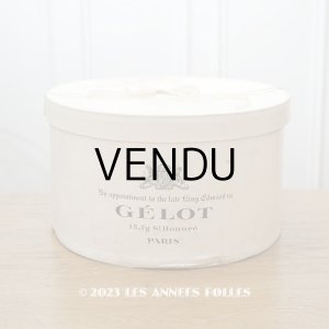 画像: アンティーク ハットボックス - GELOT -