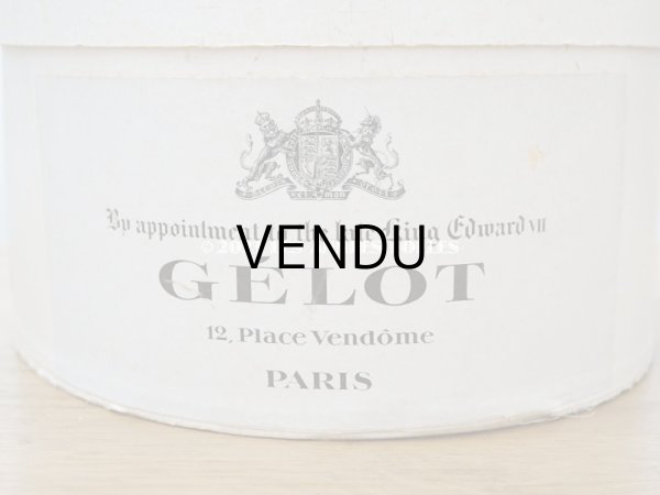 画像3: アンティーク ハットボックス - GELOT - (3)