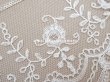 画像4: 19世紀 アンティーク  薔薇模様　手編みのボビンレース アプリカシオン・アングルテール 9.3cm幅 (4)